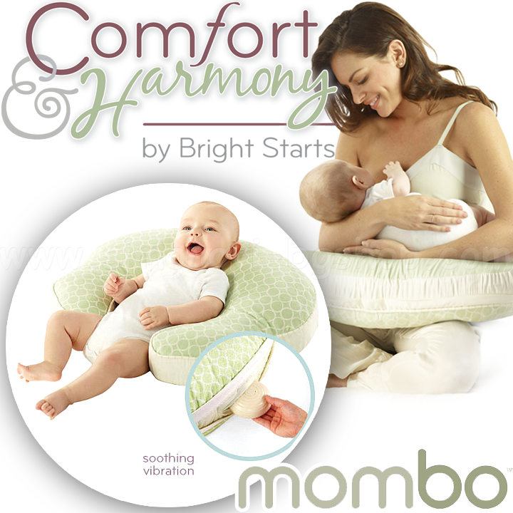 Comfort & Harmony Mombo™ Deluxe Възглавница за кърмене с вибрации Pinehurst Comfort & Harmony Mombo™ Deluxe Възглавница за кърмене с вибрации Pinehurst