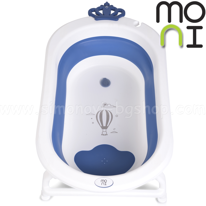 * 2021 Moni Baby folding bath SIREN Blue