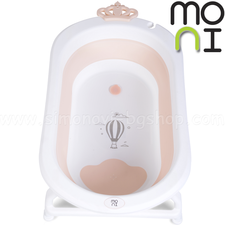 * 2021 Moni Baby folding bath SIREN Pink