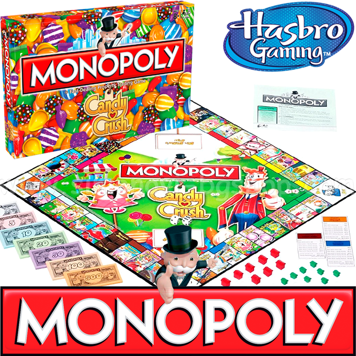 Jocuri Hasbro Jocuri de familie Monopoly - Candy Crush WM28417