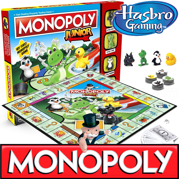 *Hasbro Monopoly Junior   - A6984