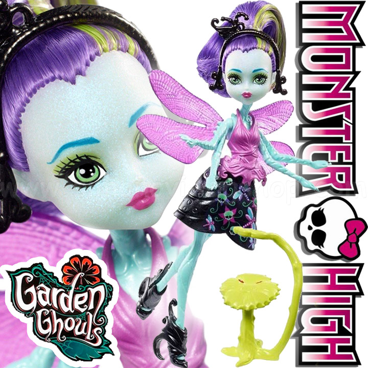 *Monster High® Garden Ghouls™ Кукла с крила Уингрид FCV48 *Monster High® Garden Ghouls™ Кукла с крила Уингрид FCV48