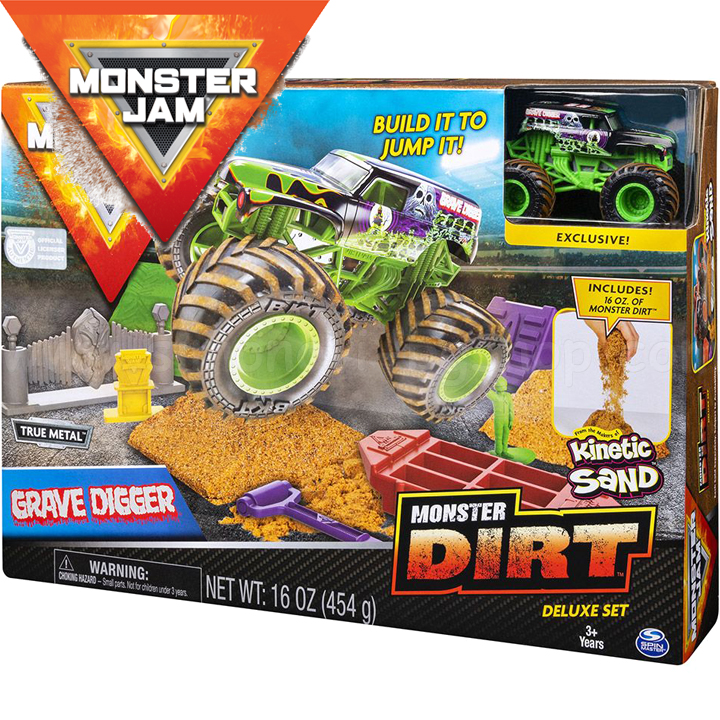 Monster Jam      Monster Dirt Deluxe True Metal 6044986