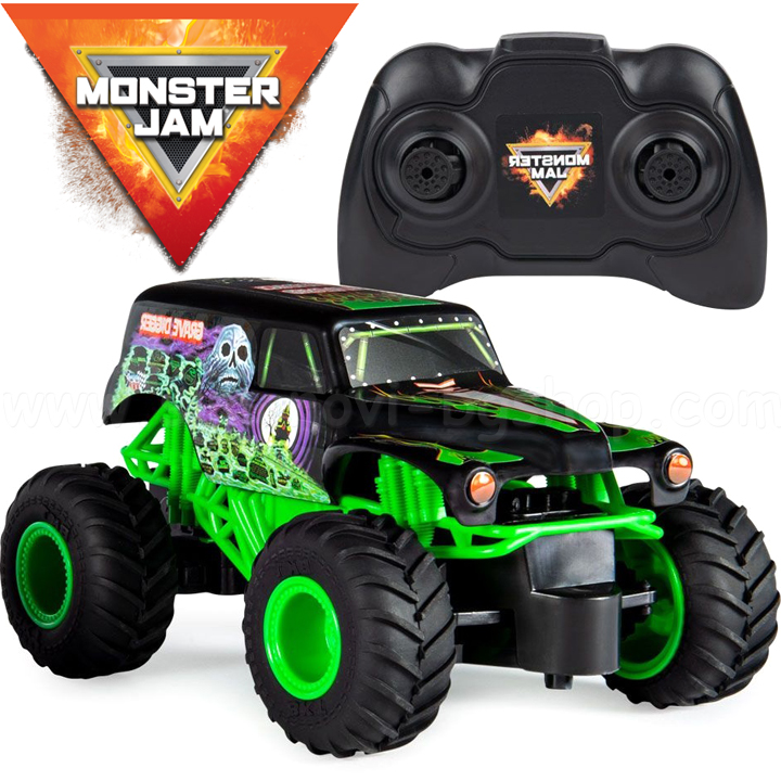 Monster Jam Джип 1:24 R/C Grave Digger 6044955 Monster Jam Джип 1:24 R/C Grave Digger 6044955
