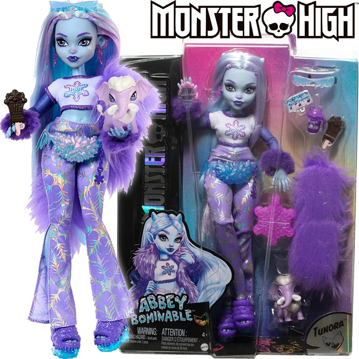* 2024 MONSTER HIGH Abbey Bominable    HNF64