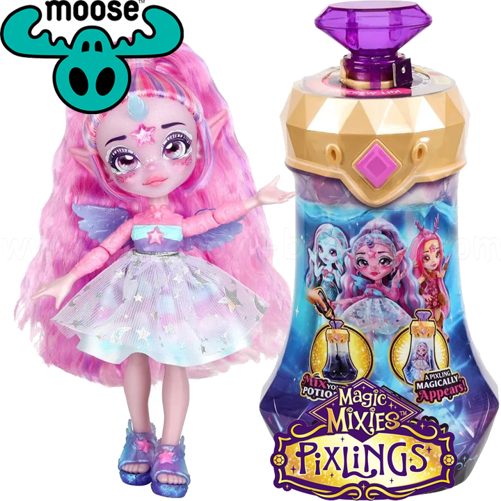 * Moose Mixies Pixlings     Purple 14871