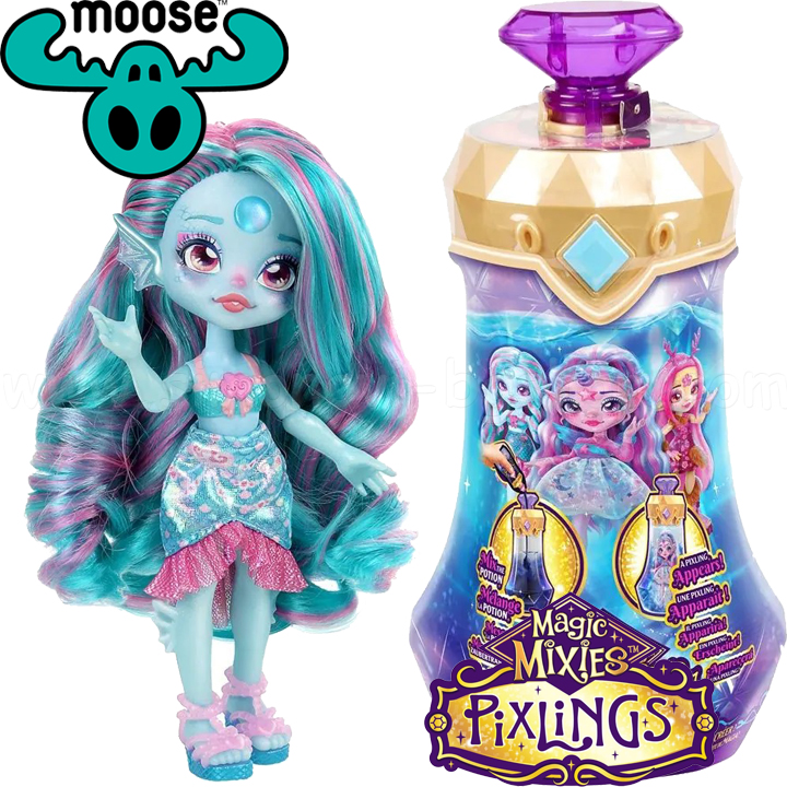 * Moose Mixies Pixlings     Aqua 14872