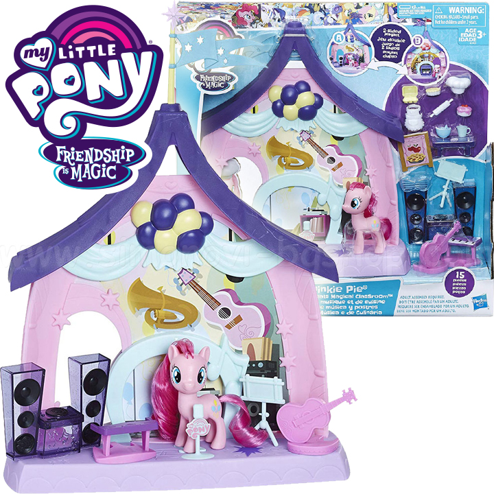 My Little Pony Магическа класна стая на Малкото пони Pinkie Pie E1929 My Little Pony Магическа класна стая на Малкото пони Pinkie Pie E1929