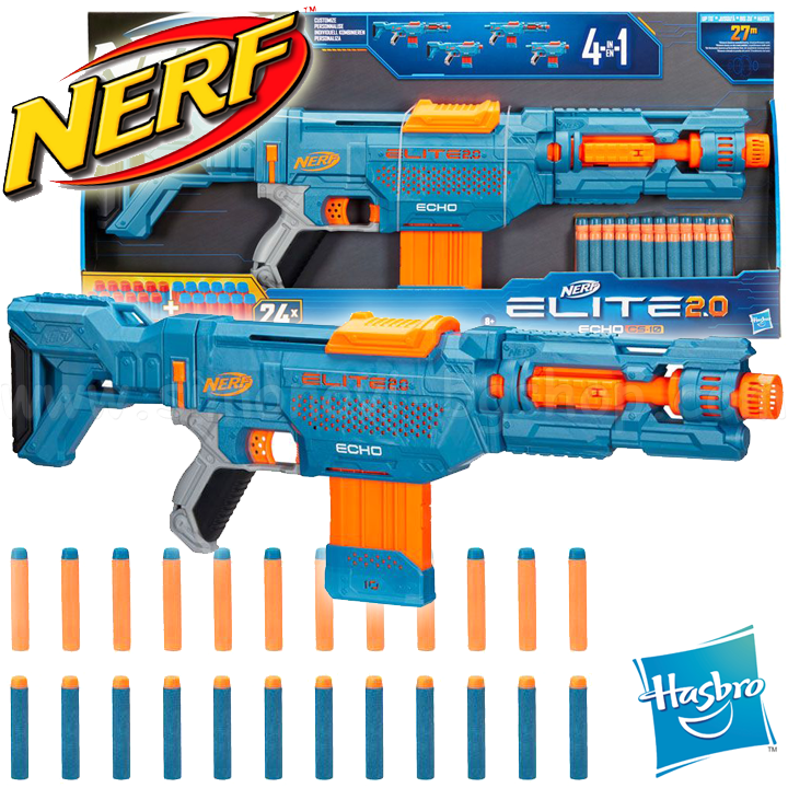 * Hasbro Nerf Elite 2.0 Blaster Echo CS10 E9533