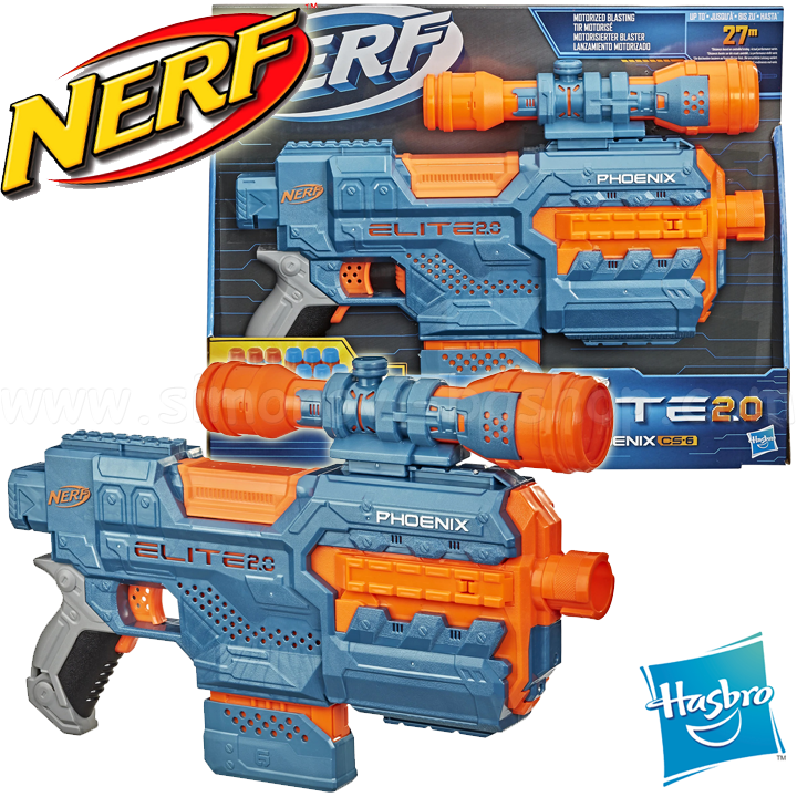 *Hasbro Nerf Elite 2.0 Phoenix CS6 E9961