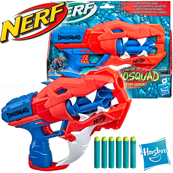 *Hasbro Nerf Dinosquad  Raptor Splash F2475