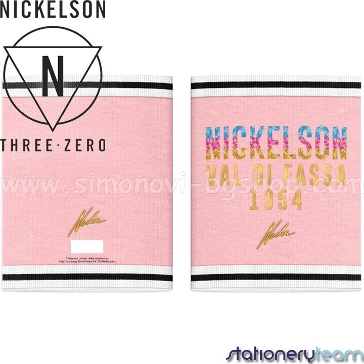 Nickelson Girls  A5 13965-1 Stationery Team