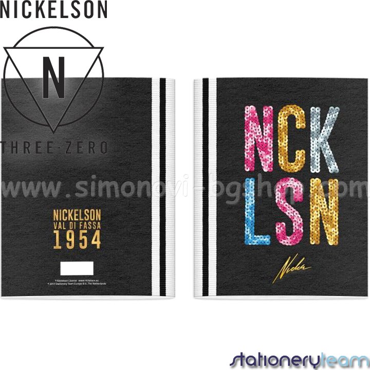 Nickelson Girls  A5 13965-2 Stationery Team