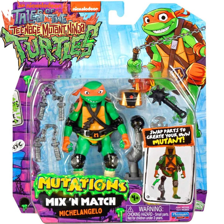 * Ninja Turtles     "Mutations" Michelangelo 83269