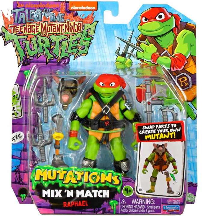 * Ninja Turtles     "Mutations" Raphaelo 83269