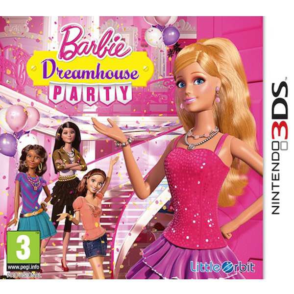 Nintendo 3DS Namco Bandai Video game Barbie Dreamhouse Par