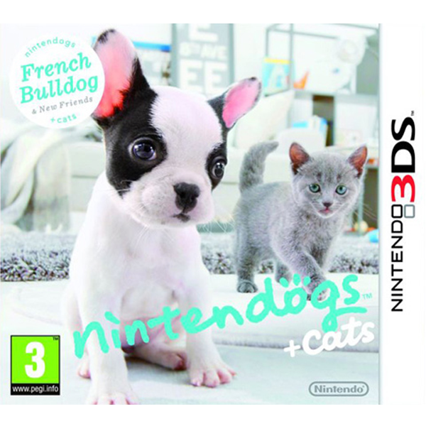 Nintendo 3DS Nintendo Video game Nintendogs + Cats French