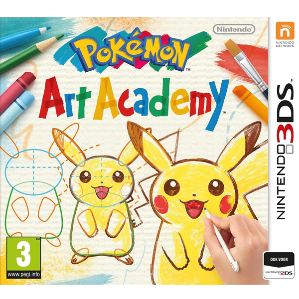 Nintendo 3DS Nintendo Playstation game Pokemon Art Academy