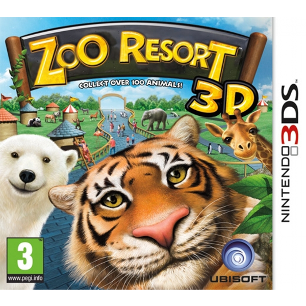 Nintendo 3DS UbiSoft   Zoo Resort 3D