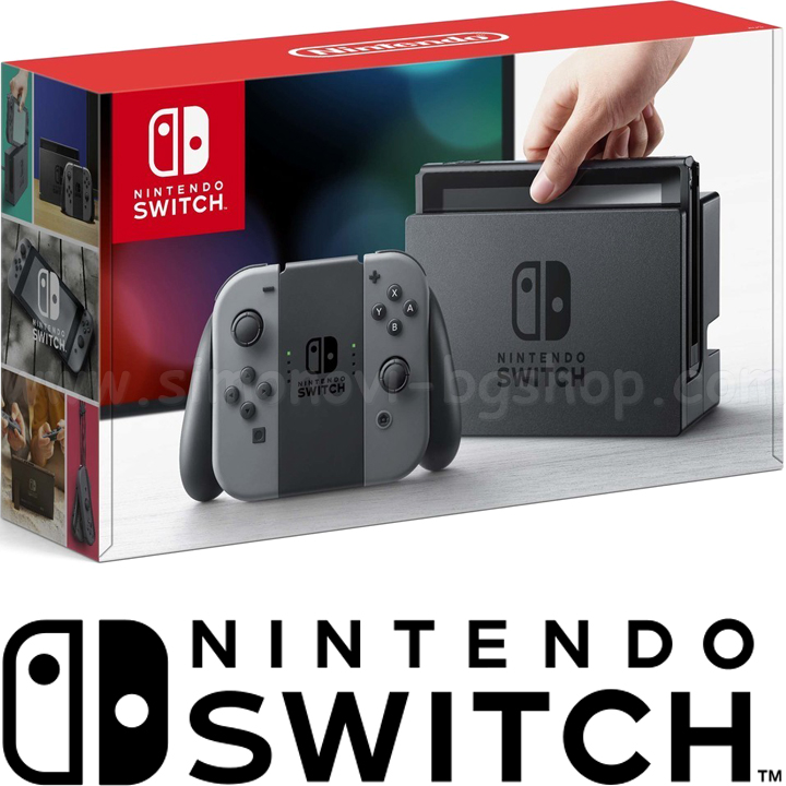 Nintendo Switch Grey Joy-Con Game ConsoleNintendo Switch Grey Joy-Con Game
