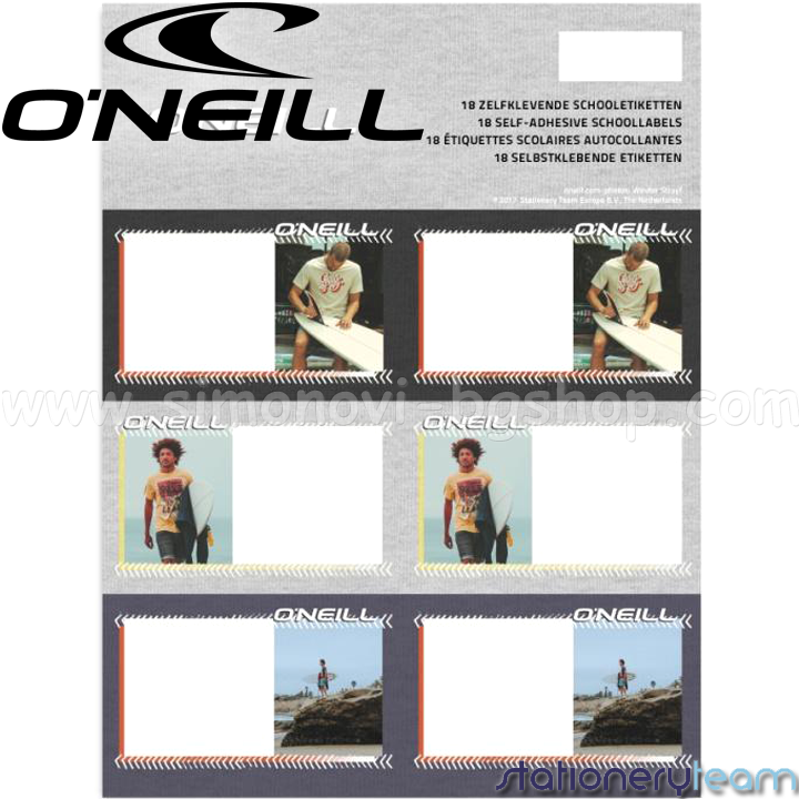 O`Neill Boys Етикети 10619 Stationery Team O`Neill Boys Етикети 10619 Stationery Team