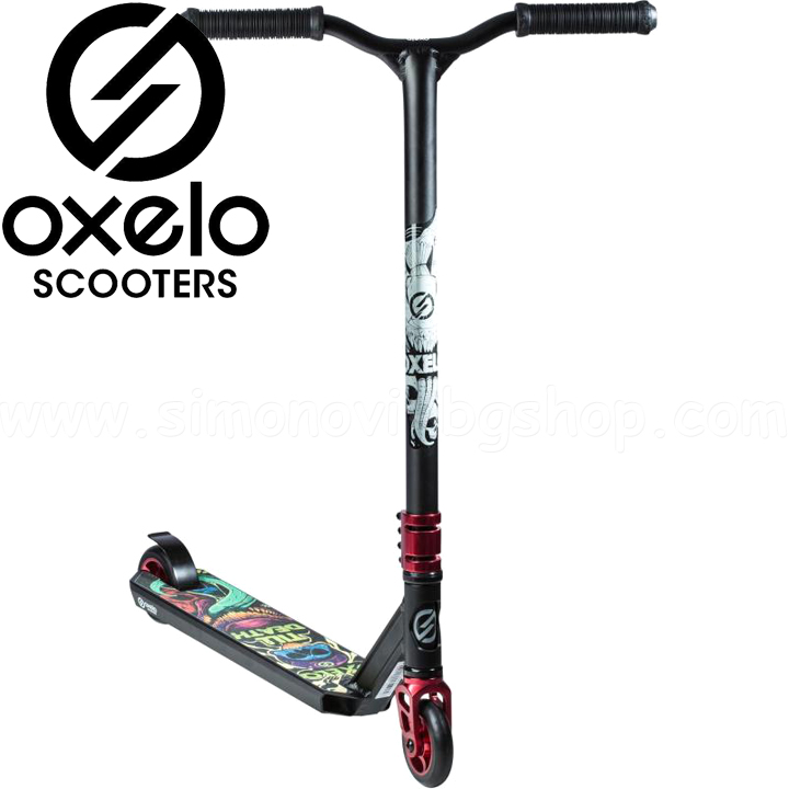 Oxelo Тротинетка за трикове Freestyle MF1.8 Black до 100кг. 8383798 Oxelo Тротинетка за трикове Freestyle MF1.8 Black до 100кг. 8383798