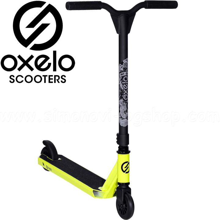 Oxelo Тротинетка за трикове Freestyle MF1 Lime 8352946 Oxelo Тротинетка за трикове Freestyle MF1 Lime 8352946