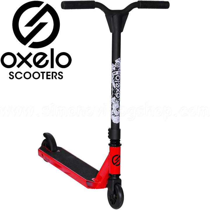 Oxelo Тротинетка за трикове Freestyle MF1 Red 8352945 Oxelo Тротинетка за трикове Freestyle MF1 Red 8352945