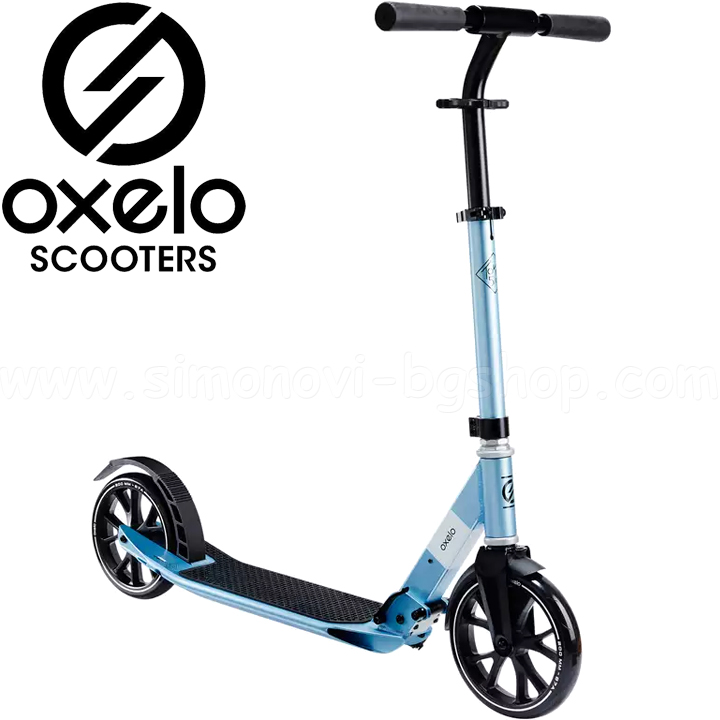 Oxelo Тротинетка за възрастни до 100кг. Town 5XL Blue 8401635 Oxelo Тротинетка за възрастни до 100кг. Town 5XL Blue 8401635