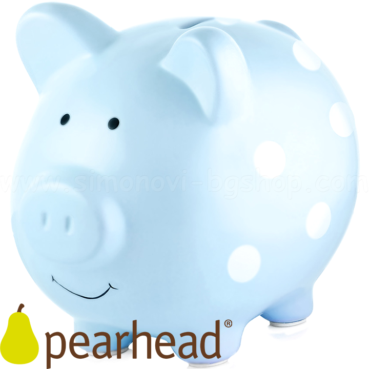Pearhead     Piggy Bank Blue 40104
