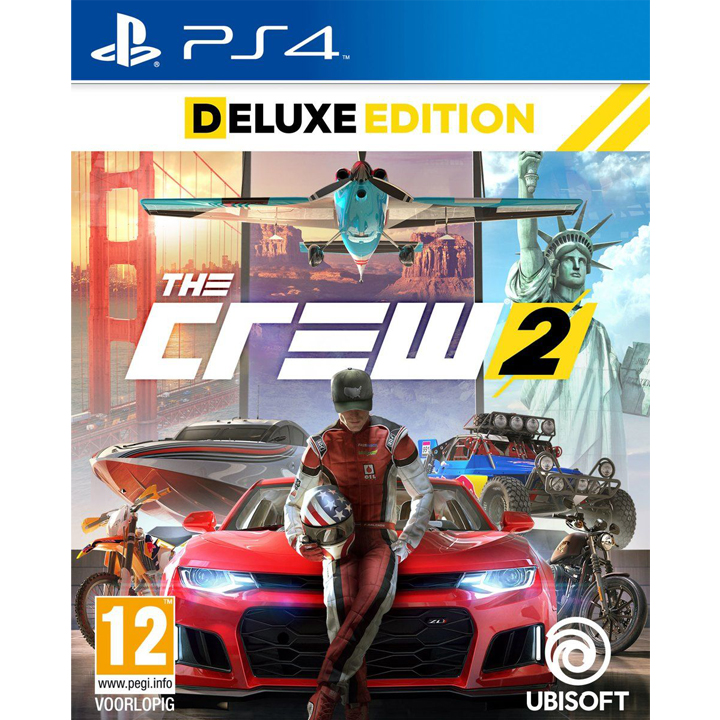 PS4  a The Crew 2 Deluxe Edition