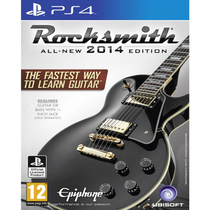 PS4 UbiSoft   Rocksmith 2014 Edition Cable Bundle