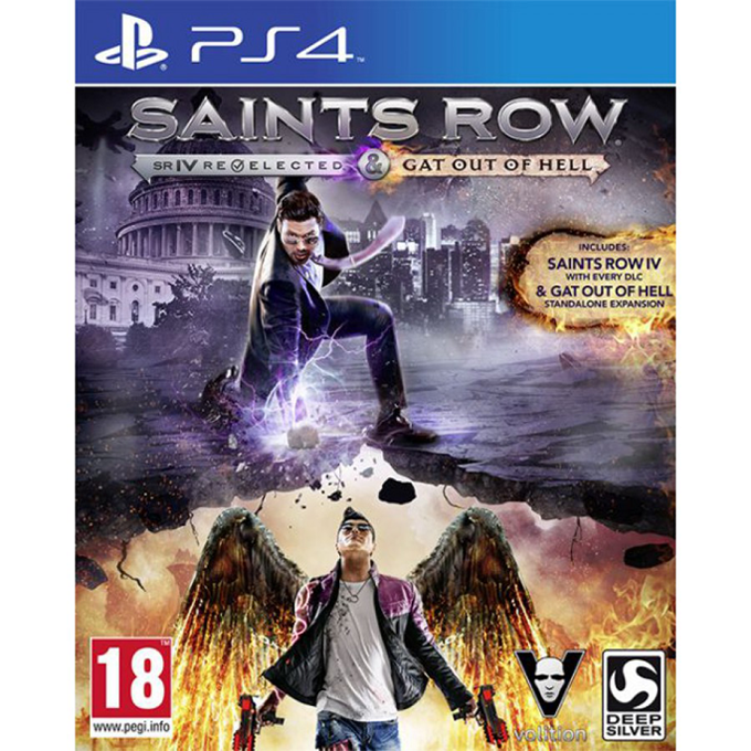 PS4 Deep Silver   Saints Row IV Re-Elected + Sain
