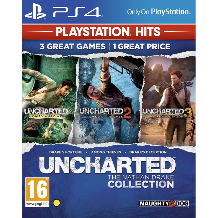 PS4 Плейстейшън игра Uncharted: The Nathan Drake Collection PS4 Плейстейшън игра Uncharted: The Nathan Drake Collection