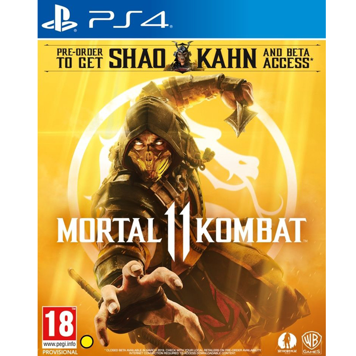 PS4  a Mortal Kombat 11