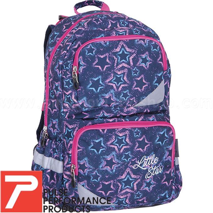 PULSE ANATOMIC XL Ученическа раница Blue Star 121302 PULSE ANATOMIC XL Ученическа раница Blue Star 121302