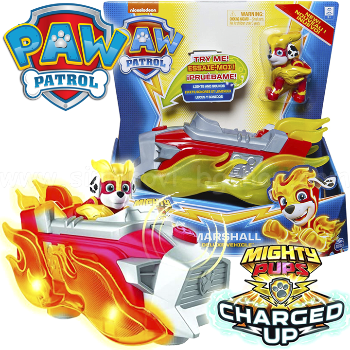 *Paw Patrol Mighty Pups Charged Up       60