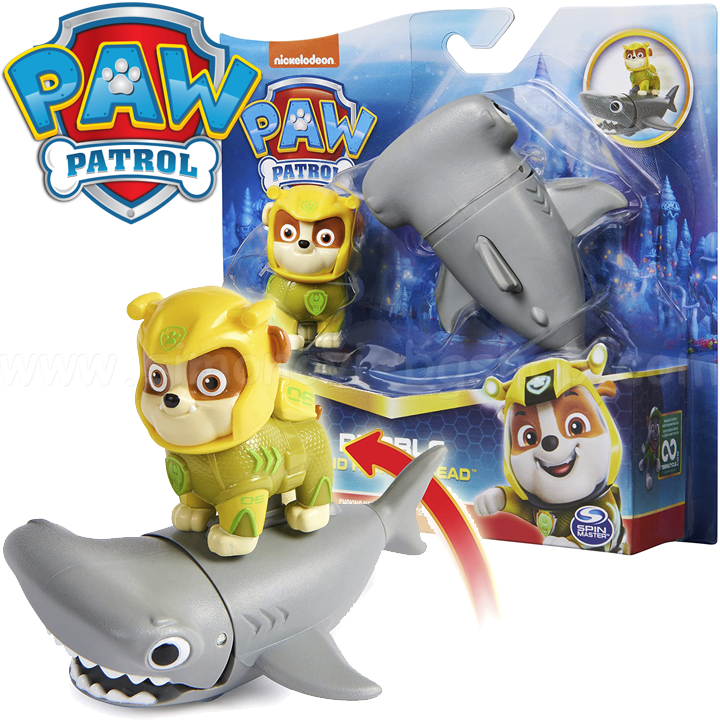 * 2023 Paw Patrol Aqua Pups  Rubble    ‎6066146