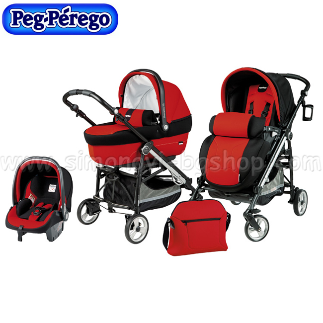 2013 Peg Perego K������ PLIKO SWITCH EASY DRIVE MODULAR Flamenco