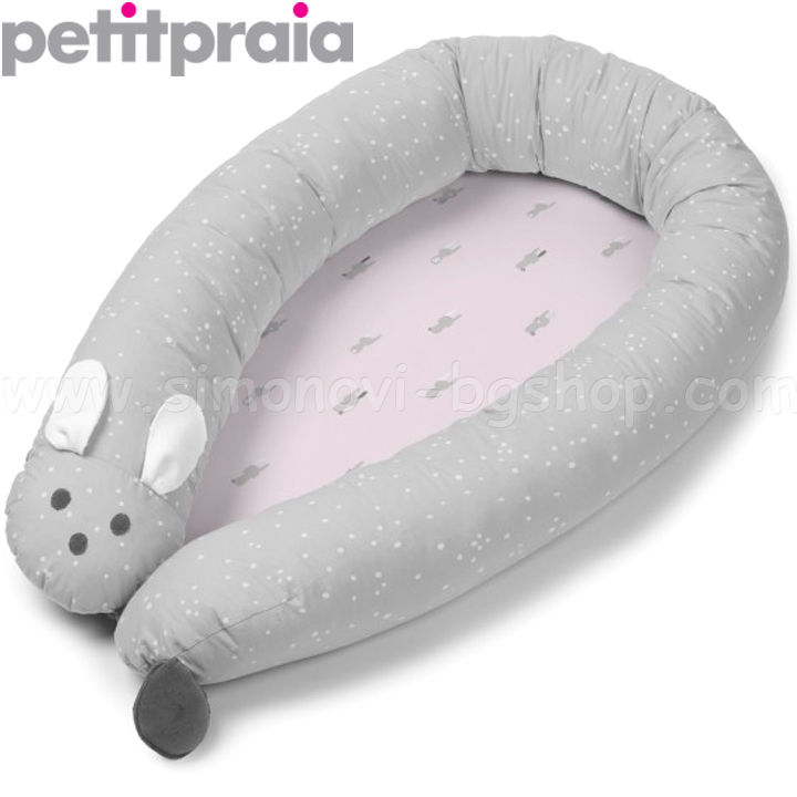 PetitPraia Бебешко гнездо Snoops Rosa E9233970 PetitPraia Бебешко гнездо Snoops Rosa E9233970