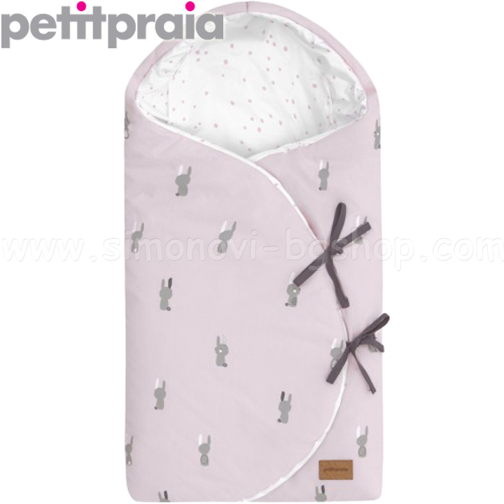 Petitpraia Чувалче за количка Snoops Rosa Moon E6233970 Petitpraia Чувалче за количка Snoops Rosa Moon E6233970