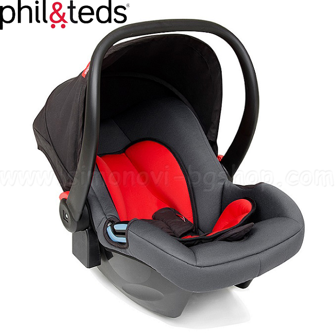 2014 Phil & Teds - scaun de masina Alpha Black / Red
