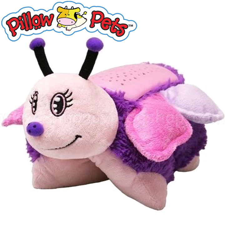 *Pillow Pets Нощна лампа Mini Dream Lites Пеперуда *Pillow Pets Нощна лампа Mini Dream Lites Пеперуда