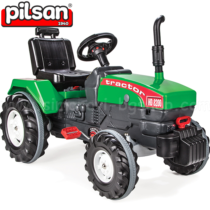 Pilsan Kids Tractor in Green 07294