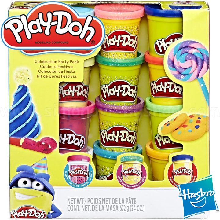 *Hasbro Play-doh    12 . Party B9021 