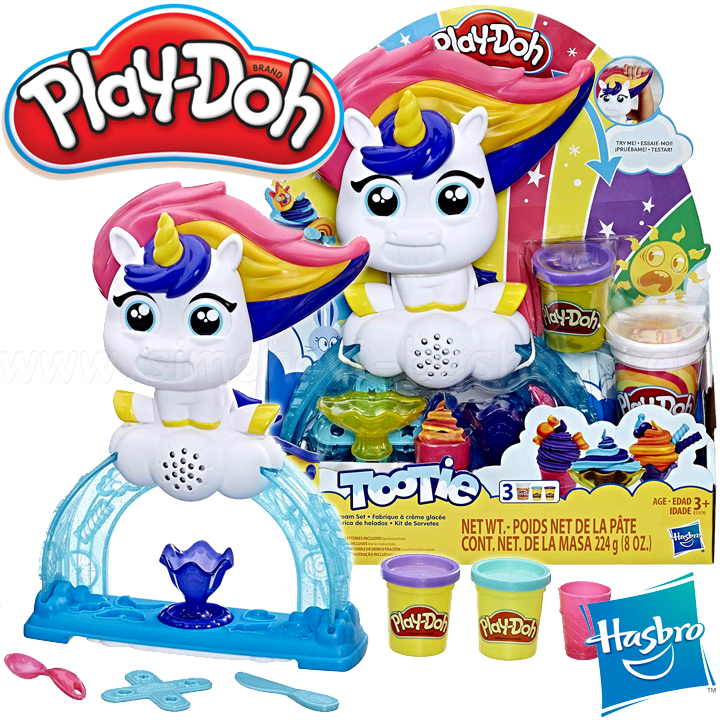 *Hasbro Play-Doh     Tootie E5376