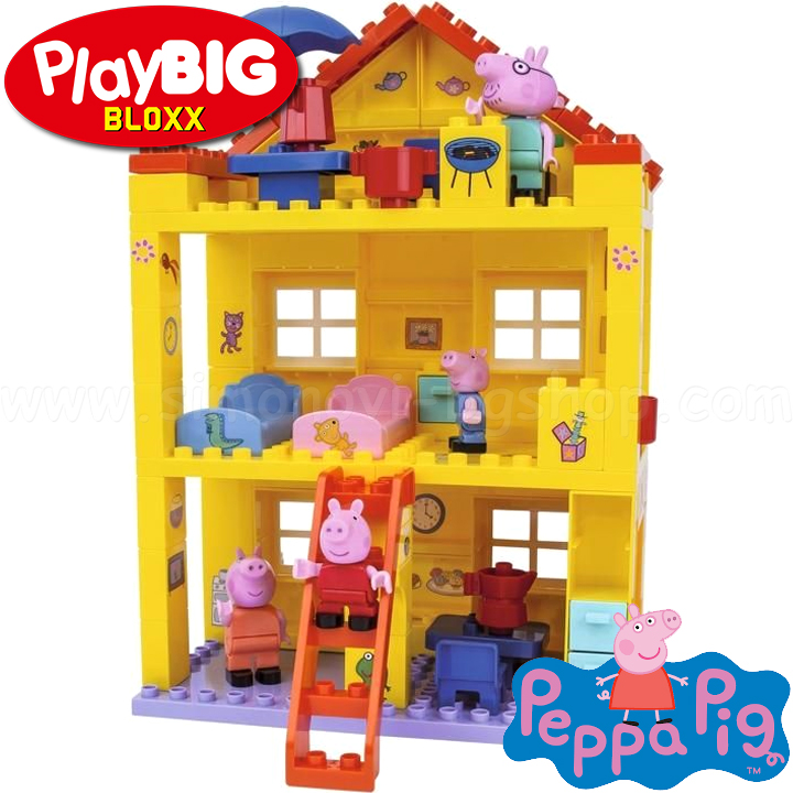 PlayBIG Bloxx Къщата на Пепа Peppa Pig 57078 PlayBIG Bloxx Къщата на Пепа Peppa Pig 57078