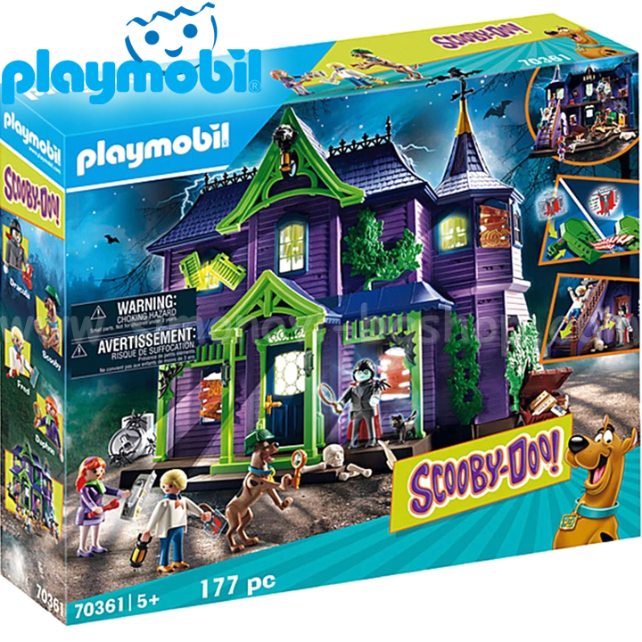Playmobil Scooby-Doo Mystery Manor Adventure 70361