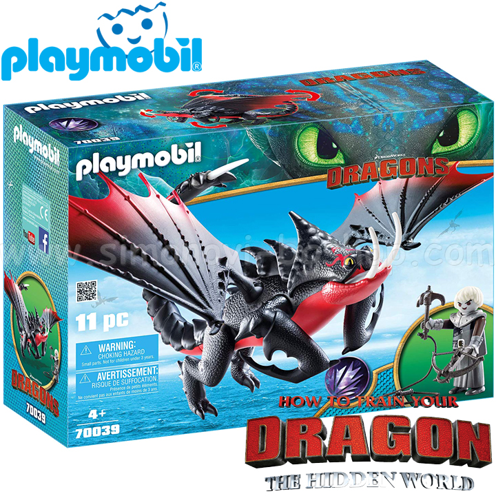 2019 Playmobil Dragons™ Deathgripper with Grimmel 70039 2019 Playmobil Dragons™ Deathgripper with Grimmel 70039