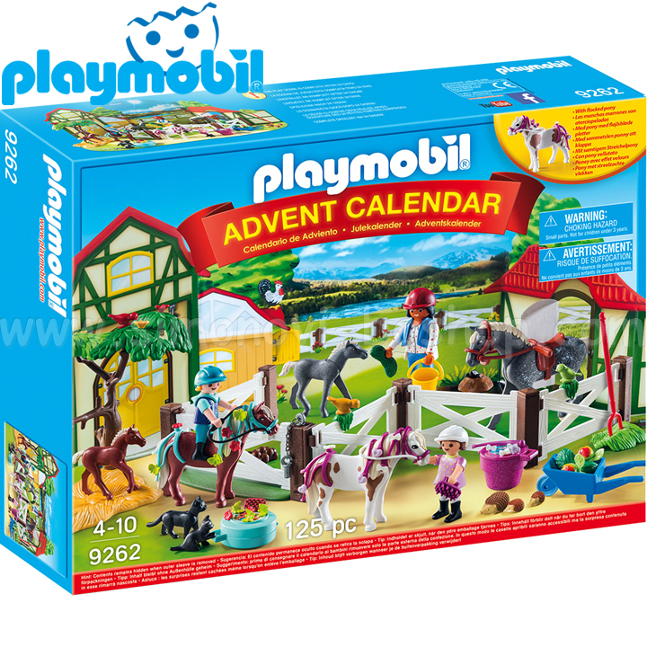 Playmobil Chistmas Коледен календар Ферма за коне 9262 Playmobil Chistmas Коледен календар Ферма за коне 9262